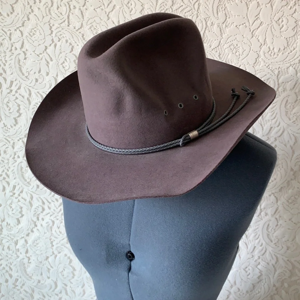 ❌SOLD❌Nash Fedora Hat Coffee Brown - Picture 1 of 10